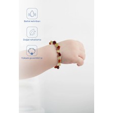 Babyjem Orjinal Sertifikalı Kehribar Bebek Bilekliği Multicolor