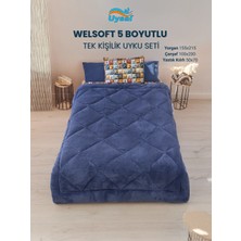 Uysal Yorgan Welsoft 5 Boyutlu Tek Kişilik Uyku Seti