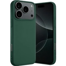 Techno Guru iPhone 17 Pro Max Kılıf Içi Kadife Kaplı Nano Silikon Kapak