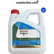 Castrol Radicool Antifriz Mavi 3 Litre Üstün Korozyon Koruması ile Dört Mevsim Soğutma Sıvısı