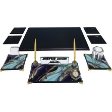 Anadolu Sümen Takımı Taşkent Masa Isimliği Seti ve Sümen Takımı Ofis Hediyesi