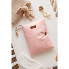 Anne Bebek Bakım Çantası Yenidoğan Alt Açma Değiştirme Düzenleyici Çantası Organizer Solid P.Pembe