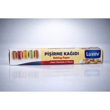 Luxev Pişirme Kağıdı Hazır Kesilmiş 8 Parça Yağlı Kağıt Fırın Kağıdı Baking Paper