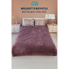 Uysal Yorgan Welsoft 5 Boyutlu Battal Boy Uyku Seti