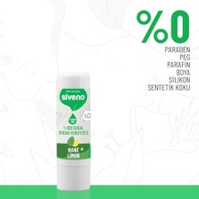 Data Store SIVENO%100 Doğal Dudak Koruyucu Nane & Limon Bitkisel Lipbalm Krem Nemlendirici Parlatıcı Onarıcı 6 G