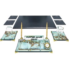 Anadolu Sümen Takımı Meram Kristal Masa Isimliği ve Sümen Takımı Ofis Seti