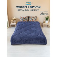 Uysal Yorgan Welsoft 5 Boyutlu Battal Boy Uyku Seti