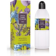 Eyüp Sabri Tuncer Lavanta Kolonyası 400 ml Silindir Pet Şişe 80 Derece Ferahlatıcı Koku