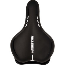 Asistan Comfy C600 Sele 255x180 mm Siyah Renkli Ergonomik Yüzey ile Rahat Sürüş Sağlayan Bisiklet Parçası