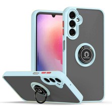 İ She Samsung Galaxy A05S Kılıf Yüzüklü ve Şık Film Izlemek Için Ideal Elitering Premim Silikon Kapak