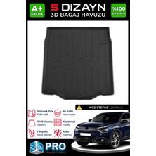 S-Dizayn Citroen C4X İnce Stepne 3D Pro Bagaj Havuzu 2023 Üzeri A+ Kalite