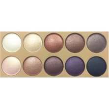 Makeuptime Diamond Far Paleti 01 Kahverengi Pembe Tonları Yüksek Kalıcılık Özellikli