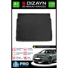 S-Dizayn Citroen C4 Hybrid 3D Pro Bagaj Havuzu Üst Bagaj 2025 Üzeri A+ Kalite