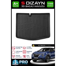 S-Dizayn Nissan Juke 3D Pro Bagaj Havuzu Alt Bagaj 2020 Üzeri A+ Kalite