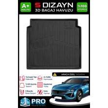 S-Dizayn Peugeot 408 3D Pro Bagaj Havuzu 2023 Üzeri A+ Kalite