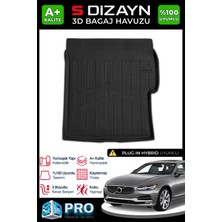 S-Dizayn Volvo S90 Plug-IN 3D Pro Bagaj Havuzu 2016 Üzeri A+ Kalite