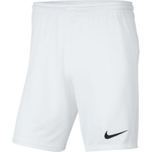 Nike Dri-FIT Park III Kadın Şort Beyaz Renkli Esnek Yapı ile Konforlu Spor Deneyimi
