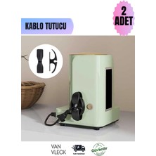 Van Vleck Kelebek Kablo Tutucu Organizer – Masaüstü Kablo Düzenleyici, Çok Amaçlı Kablo Sabitleyici