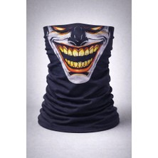 Butik Mey Ithalat® Joker Gülüşlü Maske – Çok Amaçlı Boyunluk Bandana 3 No