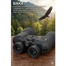 Bosile Nikula 10X50 Bak4 Profesyonel Su Geçirmez Dürbün - Avcılık, Kamp ve Doğa Gözlemciliği Için Yüksek Çözünürlük