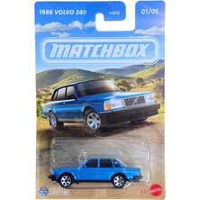 Matchbox - 1986 Volvo 240 - Mavi (1/64) GGF12