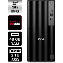 Dell Pro Tower QCT1250 Intel Core I7 14700 48GB 2tb SSD RX550/4GB W11P Masaüstü Bilgisayar & Per4 USB Bellek QCT1250P411