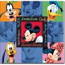 SHC4200 Sandylion 12 x 12 Inç Koleksiyon Albümü, Mickey ve Friends Kabartmalı, Posta Bombası Albümü, Çok Re