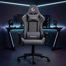 Rampage Myth Üst Seviye Terletmez Kumaş Siyah Gaming Oyuncu Koltuğu (KL-R29)