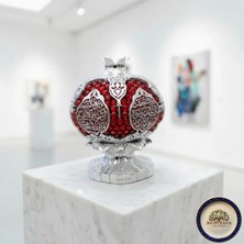 Hesperides Souvenirs Nakkaş Serisi El Işçiliği Dekoratif Nar Biblo Ayetli