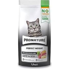 Starseven Pronature Kısırlaştırılmış Tahılsız Yetişkin Kedi Maması Kuzulu 1,5 kg
