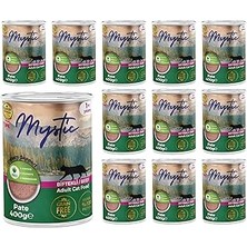 Starseven Mystic Yetişkin Kedi Biftekli Pate 400 gr x 12 Adet