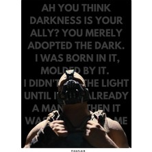 Pixaflair - The Dark Knight Rises - Bane - Çerçevesiz Poster