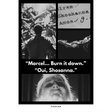 Pixaflair - Inglourious Basterds - Burn It Down - Çerçevesiz Poster