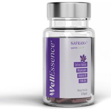 Wellessence® Safran+Tm Safran Ekstresi, Magnezyum, Vitamin B6 ve Folik Asit Içeren Takviye Edici Gıda