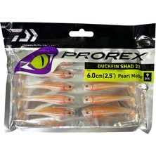Daiwa Prorex Duckfin Shad 6cm 9 Adet Silikon Yem