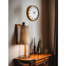 Bucuks 36 cm Turuncu Sade Şık Duvar Saati