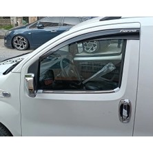 Fiat Fiorino Kromlu Yazılı Cam Rüzgarlık