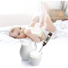 İlk El Grup Ieg™ Buffer® Dijital Gıda Termometresi Süt,et,yoğurt Mayalama,mama Derecesi Ölçer Gıda Term