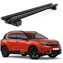 Today Auto Pençe Citroen C5 Aircross (2019-2021) Uyumlu Siyah Ara Atkı Port Bagaj Tavan Barı