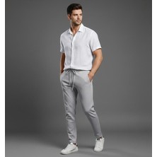 Wear Co Still Erkek Kral Pike Pantolon – Premium Dokulu, Bağcıklı, Modern Slim Fit Pantolon