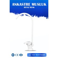 Watermelon Su Arıtma Cihazı Için Lüks Avrupa Ankastre Musluk Beyaz Renk