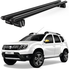 Today Auto Pençe Dacia Duster (2014-2018) Uyumlu Siyah Ara Atkı Port Bagaj Tavan Barı