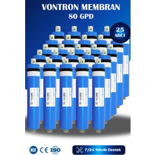 Watermelon Qr Kodlu Orijinal Vontron Membran Tüm Su Arıtma Cihazı Uyumlu Ana Filtre 25 Adet