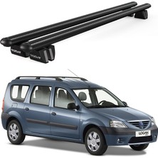 Today Auto Pençe Dacia Logan Mcv (2007-2013) Uyumlu Siyah Ara Atkı Port Bagaj Tavan Barı