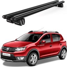 Today Auto Pençe Dacia Sandero (2009-2012) Uyumlu Siyah Ara Atkı Port Bagaj Tavan Barı