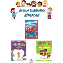 Ata Yayıncılık 1. Sınıf 2.dönem Tüm Dersler Soru Bankası Seti (3 Kitap)