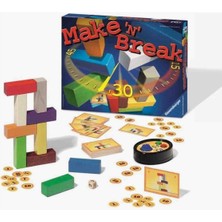 Make N Break Zeka Oyunu 2-4 Kişilik Süreli Aile Oyunu – Hız, Dikkat ve Strateji Oyunu 8+ Yaş