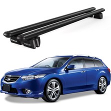 Today Auto Pençe Honda Accord Tourer (2008-2015) Uyumlu Siyah Ara Atkı Port Bagaj Tavan Barı