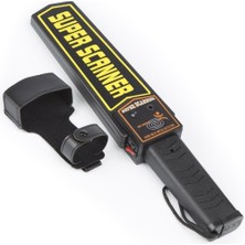 Data Güvenlik Superscanner El Tipi Metal Üst Arama Dedektörü - Güvenlik El Dedektörü