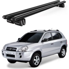 Today Auto Pençe Hyundai Tucson (2004-2010) Uyumlu Siyah Ara Atkı Port Bagaj Tavan Barı